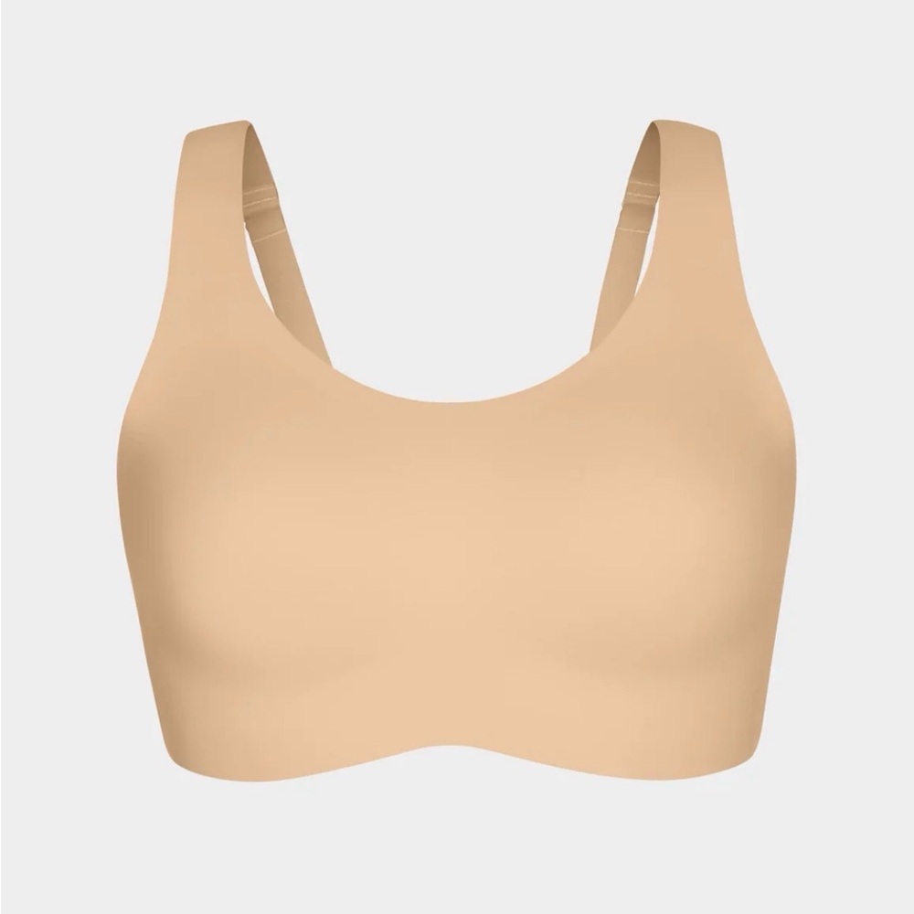 knix Revolution Adjustable Pullover Bra, Size M+, Beige Warm Sand